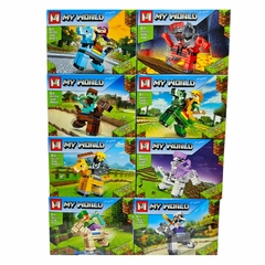Bloques "8 en 1" Minecraft - encastrables tipo Lego - - comprar online