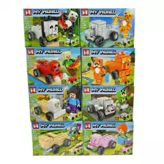 Bloques "8 en 1" Minecraft - encastrables tipo Lego - - comprar online