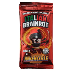 Cartas "Tralalero Tralala: Italian Brainrot" Serie 2 de Cartas Coleccionables (Roja): Mazo Inicial + 10 sobres - Figu Shop