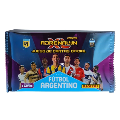 Cartas Adrenalyn XL Futbol Argentino 2025 Pack x10 Sobres de extensiones - comprar online