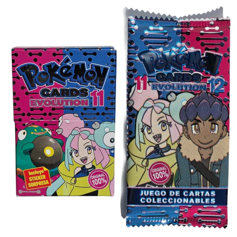 Cartas "Pokemon Evolution Serie 11" Mazo Inicial + 20 sobres - comprar online