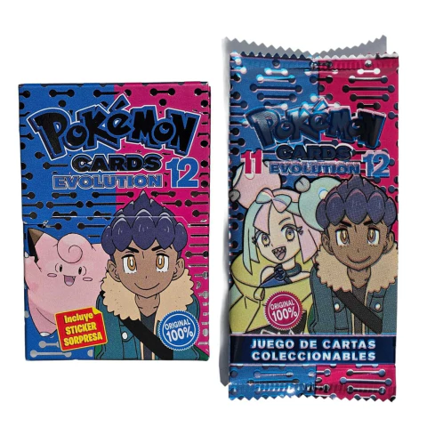 Cartas "Pokemon Evolution Serie 12" Mazo Inicial + 10 sobres - comprar online