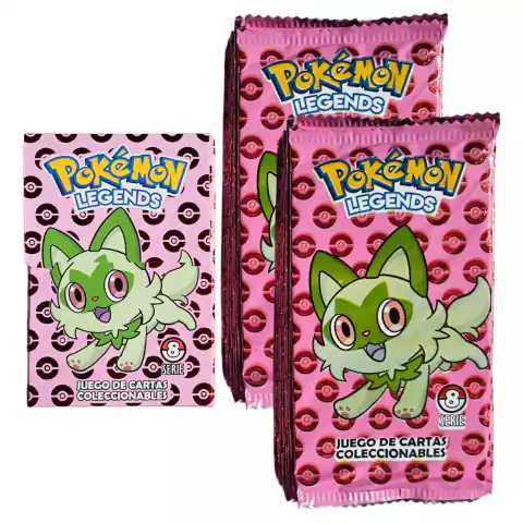 "Pokemon Legends Serie 8" Mazo Inicial + 20 sobres de cartas