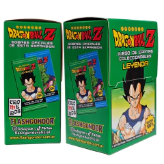 Cartas "DRAGON BALL Z - LEYENDA" SERIE 3 Mazo Inicial + 40 sobres de extensiones - tienda online