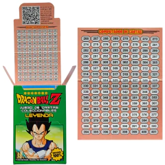 Cartas "DRAGON BALL Z - LEYENDA" SERIE 3 Mazo Inicial + 20 sobres de extensiones - comprar online