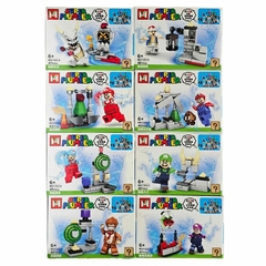 Bloques "8 en 1" Super Mario - encastrables tipo Lego