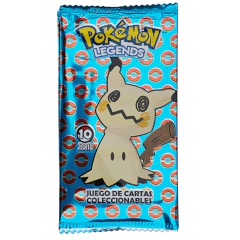 "Pokemon Legends Serie 10" Mazo Inicial + 20 sobres de cartas en internet