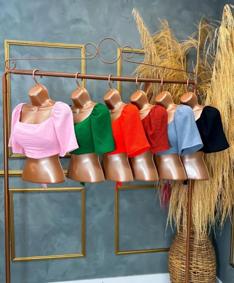 Cropped Duna - comprar online