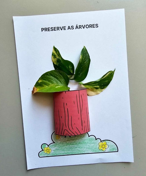 FOLHINHA PRESERVE ÁS ÁRVORES