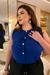 BLUSA DE CREPE COM BOTÕES - loja online