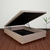 Cama Box com Baú Courino Linho Bege 138x188 com Colchão Casal Relax Adorabile Molas Ensacadas Ecoflex na internet