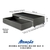 Box Com Gaveta 120 126x208x38 cm Courino Linho Cinza - comprar online