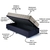 Base Box Baú 88x188 Suede Preto com Colchão Airtech Ortobom Molas Ensacadas - loja online