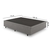 Base Box Baú Viúva 128x188x42cm Courino Linho Cinza - comprar online