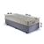 Base Box Baú 96x203 Suede Cinza com Colchão Airtech Ortobom Molas Ensacadas - comprar online