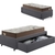 Cama Box Solteiro com Gaveta 88x188 cm Revestida em Suede Cinza com Colchão Relax Adorabile Ecoflex