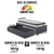 Imagem do Cama Box Solteiro com Gaveta 88x188 cm Revestida em Suede Cinza com Colchão Cama inHouse Ecoflex