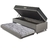 Bicama Box Baú Solteiro 88x188x42 Courino Linho Cinza com Colchão de Espuma Dual Firme Ecoflex - B&G Camas e Colchões