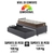 Imagem do Cama Box Solteiro com Gaveta 88x188 cm Revestida em Suede Cinza com Colchão Relax Adorabile Ecoflex