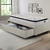 Cama Box Solteiro com Gaveta 88x188 cm Revestida em Courino Linho Areia com Colchão Cama inHouse Ecoflex na internet