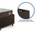 Cama Box Solteiro com Gaveta 88x188 cm Revestida em Courino Linho Marrom com Colchão Relax Adorabile Ecoflex na internet