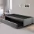 Bicama Box para Dois Colchões Solteirão 96x203 Suede Cinza na internet