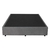 Cama Box Casal Courino Linho Cinza 138x188x38 cm - B&G Camas e Colchões