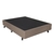 Cama Box Casal Courino Linho Bege 138x188x38 cm