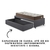 Cama Box Solteiro com Gaveta 88x188 cm Revestida em Suede Cinza com Colchão Relax Adorabile Ecoflex - comprar online
