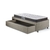 Cama Box Solteiro com Gaveta 88x188 cm Revestida em Linho Bege com Colchão Pantanal Anjos - loja online