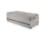 Bicama Box Solteiro Courino Linho Cinza 88x188x28 cm com Colchão Airtech Ortobom Molas Ensacadas e Colchão Auxiliar Ecoflex - comprar online