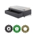 Cama Box Solteirão com Gaveta 88x188 cm Revestida em Suede Cinza com Colchão Hanover Inducol - loja online