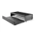 Bicama Box para Dois Colchões Solteirão 96x203 Suede Cinza