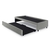 Bicama Box para Dois Colchões Solteirão 96x203x38 cm Courino Linho Cinza