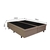 Base Box Baú King 178x198x42cm Courino Linho Bege - comprar online