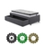 Cama Box Solteiro com Gaveta 88x188 cm Revestida em Suede Cinza com Colchão Cama inHouse Ecoflex - loja online