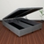 Base Box Baú Casal Bipartido 138x188x42 Courino Linho Cinza - comprar online