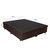 Base Box Baú King 178x198x42cm Courino Linho Marrom - comprar online