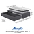 Cama Box Solteiro com Gaveta 88x188 cm Revestida em Suede Cinza com Colchão Cama inHouse Ecoflex - comprar online