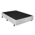Cama Box Casal Courino Linho Branco 138x188x38 cm