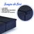 Imagem do Cama Box Baú Queen 158x198x34cm Suede Preto com Pistão a Gás