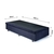 Base Box Baú Solteiro Suede Preto 88x188x34 cm na internet