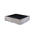 Cama Box Baú Viúvo 120x203x34 cm Suede Bege - B&G Camas e Colchões