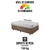 Base Box Baú 88x188 Linho Marrom com Colchão Hanover Inducol