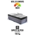 Imagem do Cama Box Baú Solteiro Suede Cinza 88x188 com Colchão Gransleep Molas Verticoil Ecoflex