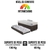 Bicama Box Baú Solteiro Courino Linho Marrom 88x188 Com Colchão Hanover Molas Ensacadas Inducol