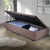 Base Box Baú Solteirinho 78x188x42cm Suede Marrom na internet