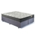 Cama Box Queen com Baú 158x198 com Colchão Adapto Molas Ensacadas Ecoflex Suede Cinza na internet