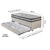 Bicama Box Baú 88x188 Courino Linho Areia com Colchão Black Graphite Molas Ensacadas Anjos - comprar online