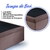 Imagem do Base Box Baú Solteirinho 78x188x42cm Suede Marrom